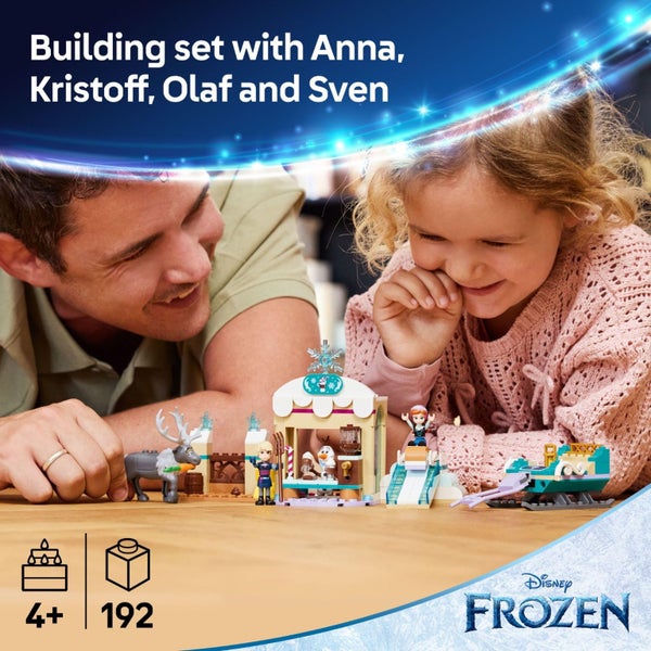 LEGO Disney Frozen Anna's Sleigh Adventure Building Toy Set - Frozen Toy for Tod Carousel 2