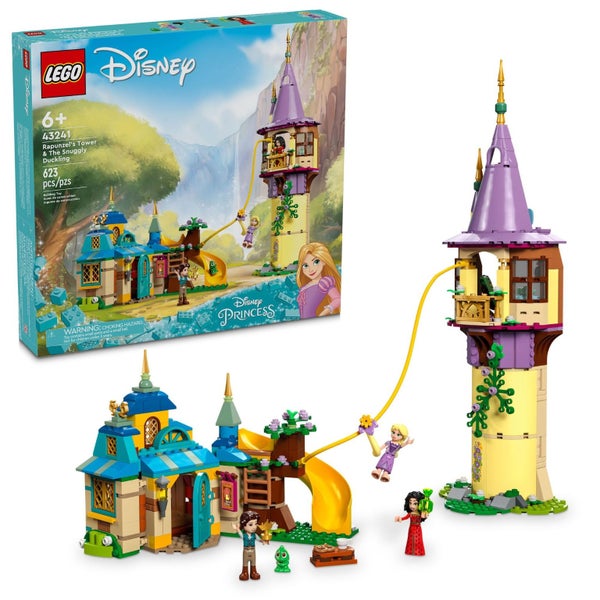 LEGO Disney Princess Rapunzel? Tower & The Snuggly Duckling Tangled Building To Carousel 1
