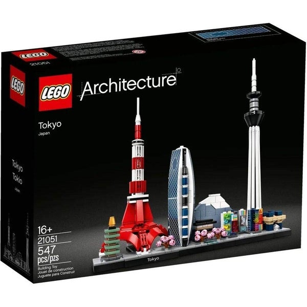 LEGO Architecture Skylines: Tokyo 21051 Building Kit, Collectible Architecture B Carousel 1