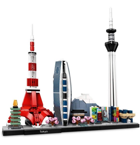 LEGO Architecture Skylines: Tokyo 21051 Building Kit, Collectible Architecture B Carousel 2