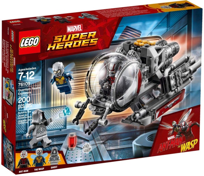Lego 76109 Marvel Super Heroes Quantum Realm Explorer Toy Vehicle, Ant-Man, Wasp Carousel 2