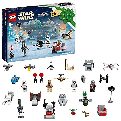 LEGO Star Wars Advent Calendar 75307 Awesome Toy Building Kit for Kids with 7 Po Carousel 1