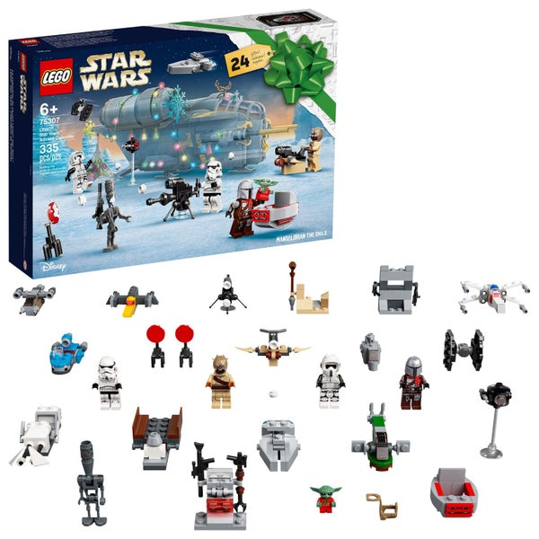 LEGO Star Wars Advent Calendar 75307 Awesome Toy Building Kit for Kids with 7 Po Carousel 2