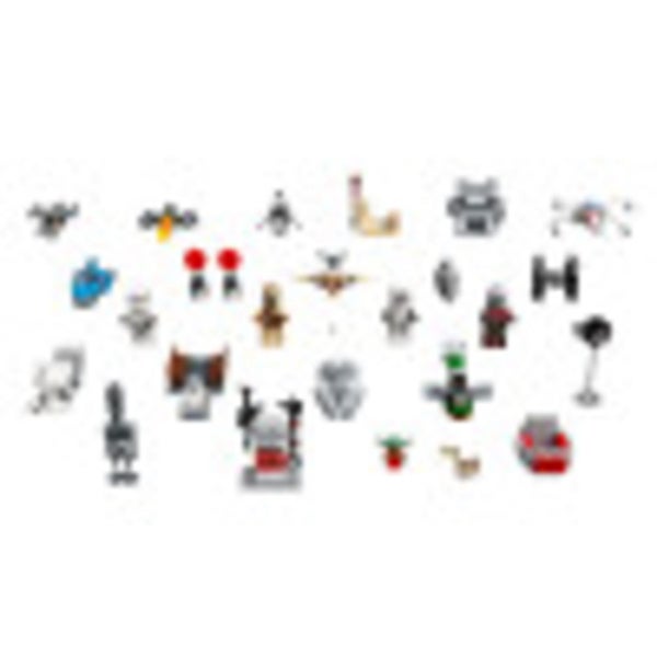 LEGO Star Wars Advent Calendar 75307 Awesome Toy Building Kit for Kids with 7 Po Carousel 3