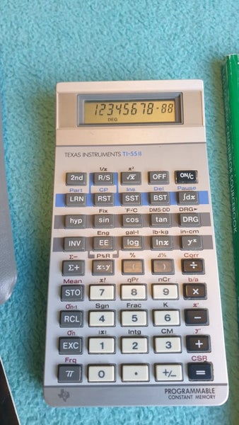 Texas Instrument TI-55II Carousel 1