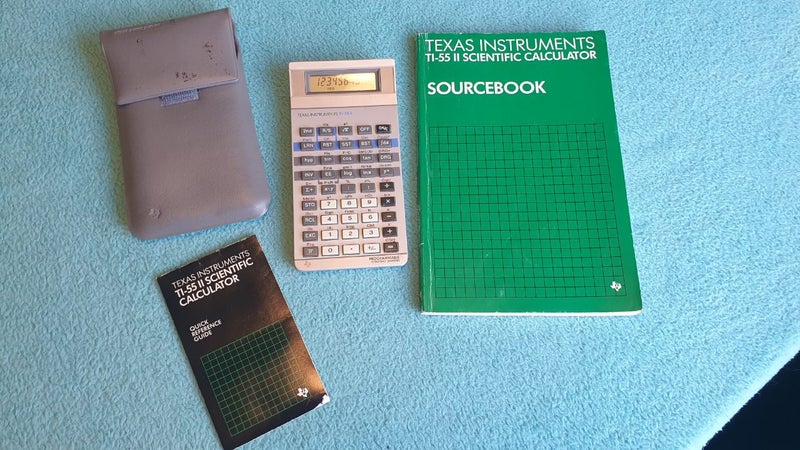 Texas Instrument TI-55II Carousel 2