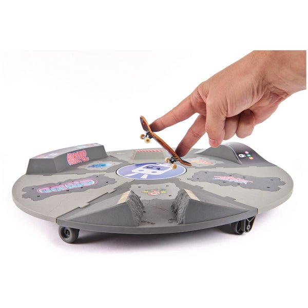 TECH DECK, Shredline 360 Motorized Skate Park, X-Connect Creator, Customizable a Carousel 2