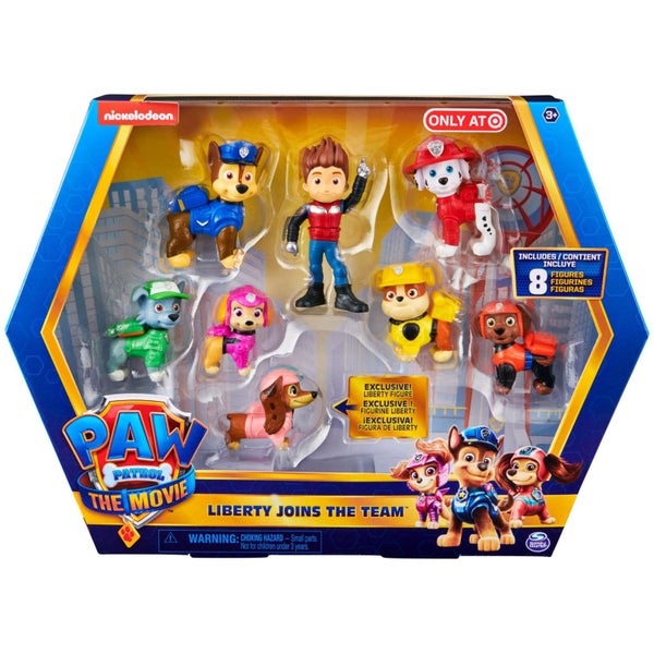 Paw Patrol Liberty Joins The Team 8 Figure Movie Gift Pack with Exclusive Collec Carousel 2