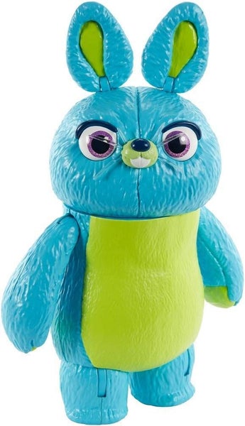 Disney Pixar Toy Story 4 Bunny Figure, 9 in / 22.86 cm Tall, With Staff, Posable Carousel 1