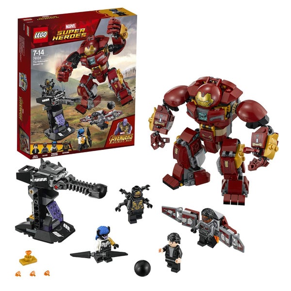 Lego 76104 Marvel Avengers The Hulkbuster Smash-Up, Bruce Banner, Falcon, Proxim Carousel 2