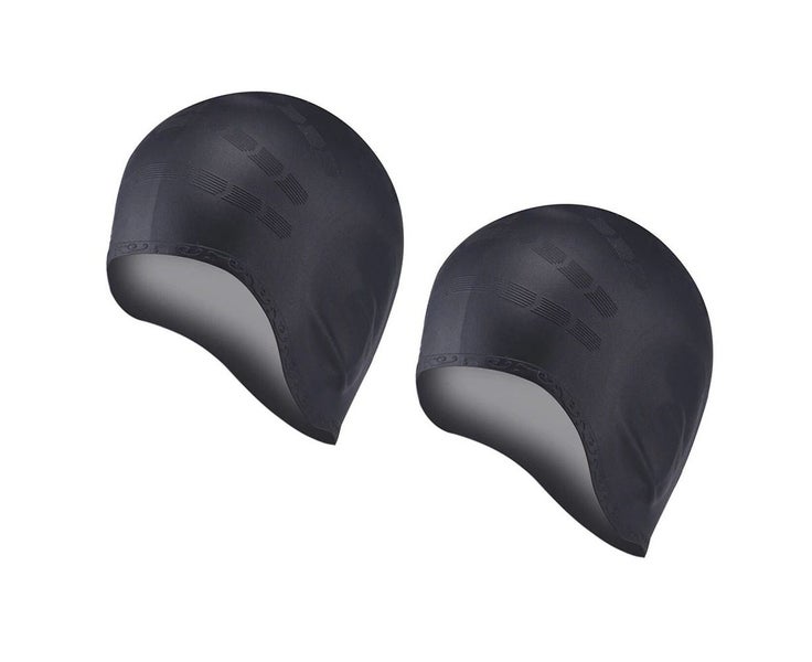 Unisex Swim Cap for short & Long Hair Silicone Swimming Caps Cover Ears Swi Carousel 1
