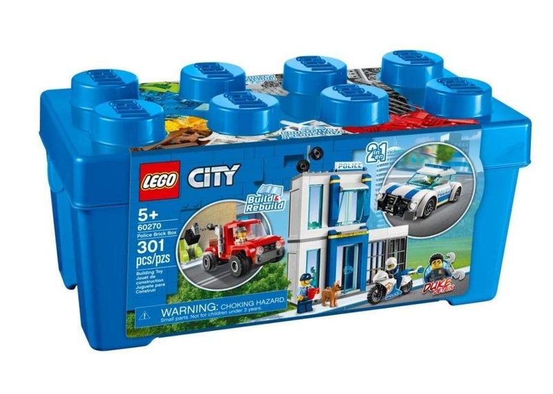 LEGO City 60270 Police Stone Box 301 Pieces Carousel 1