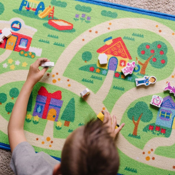 Melissa & Doug FFP Blues Clues Activity Rug Carousel 2
