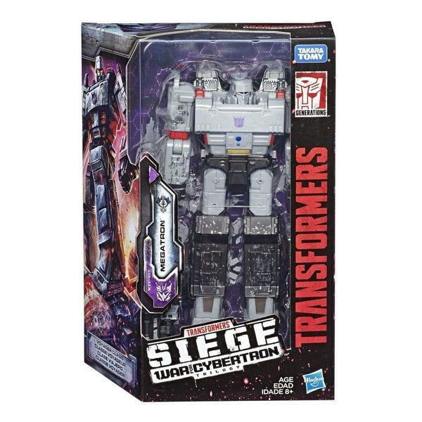 Transformers Generations War for Cybertron: Siege Voyager Class WFC-S12 Megatron Carousel 2