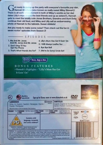 Hannah Montana: Season 2 - Volume 3 (Region 2 Version) Carousel 2