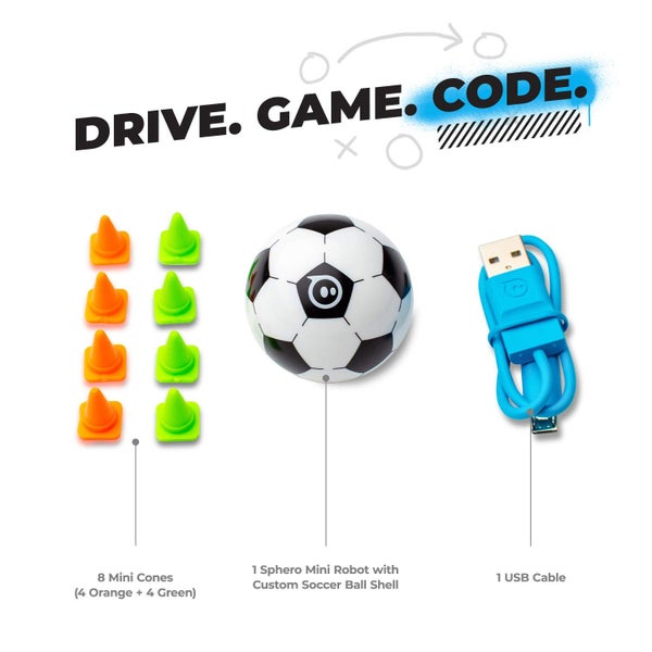 Sphero Mini Soccer - Coding Robot Ball - Educational Coding and Gaming for Kids Carousel 2