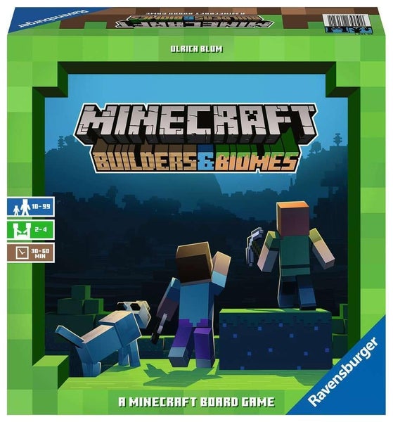 Ravensburger Minecraft: Builders & Biomes - Engaging Strategy Board Game | Ideal Carousel 1