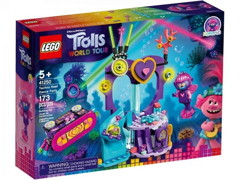 LEGO Unisex Trolls World Tour Techno Reef Dance Party 41250 Building Kit, Awesom Carousel 1