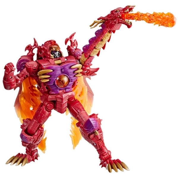 Transformers Toys Legacy Evolution Leader Transmetal II Megatron Toy, 8.5-inch, Carousel 1