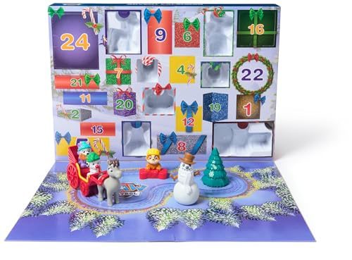 PAW Patrol: 2024 Advent Calendar with 24 Surprise Toys - Figures, Accessories an Carousel 1