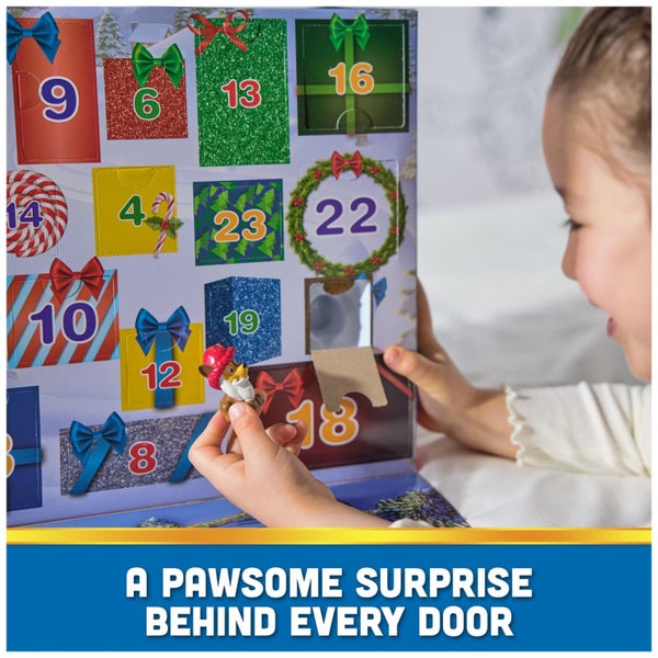 PAW Patrol: 2024 Advent Calendar with 24 Surprise Toys - Figures, Accessories an Carousel 3