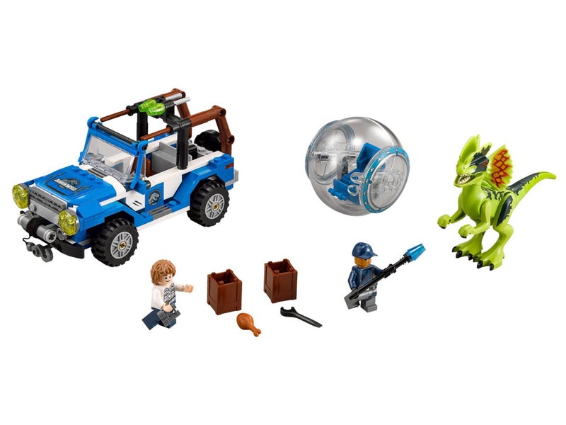 LEGO Jurassic World Dilophosaurus Ambush 75916 Building Kit Carousel 1