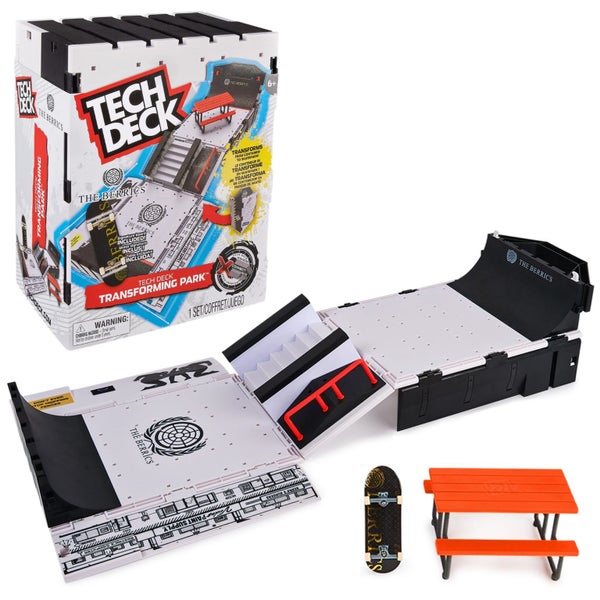 Tech Deck, The Berrics Transforming Park, X-Connect Park Creator, 30-inch Wide F Carousel 1