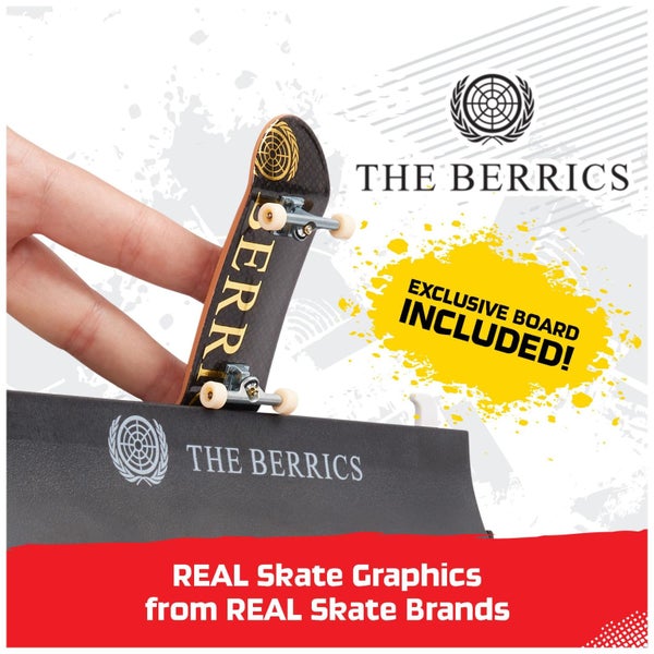 Tech Deck, The Berrics Transforming Park, X-Connect Park Creator, 30-inch Wide F Carousel 2