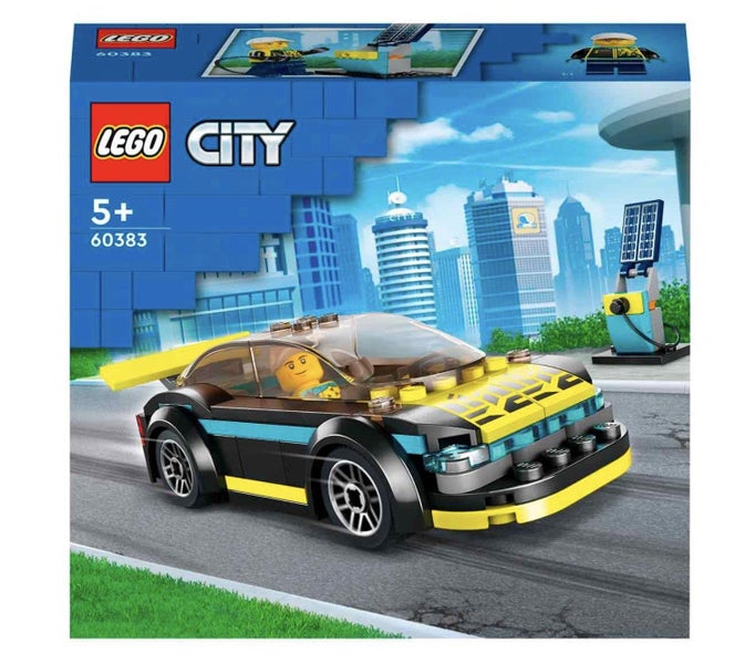 LEGO 60383 City Electric Sports Car Toy for 5 Plus Years Old Boys and Girls, Rac Carousel 3