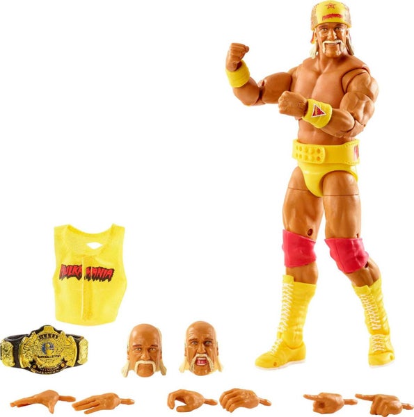 Mattel WWE Hulk Hogan Ultimate Edition Fan TakeOver Action Figure with Articulat Carousel 1