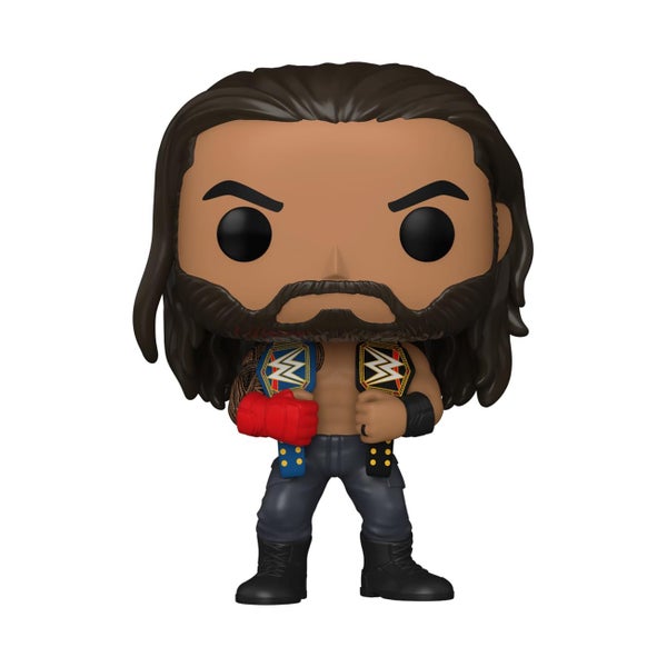 Funko POP! WWE: Roman Reigns with Belts - Collectable Vinyl Figure - Gift Idea - Carousel 1