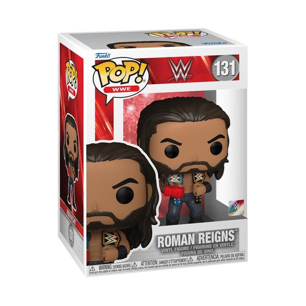 Funko POP! WWE: Roman Reigns with Belts - Collectable Vinyl Figure - Gift Idea - Carousel 2