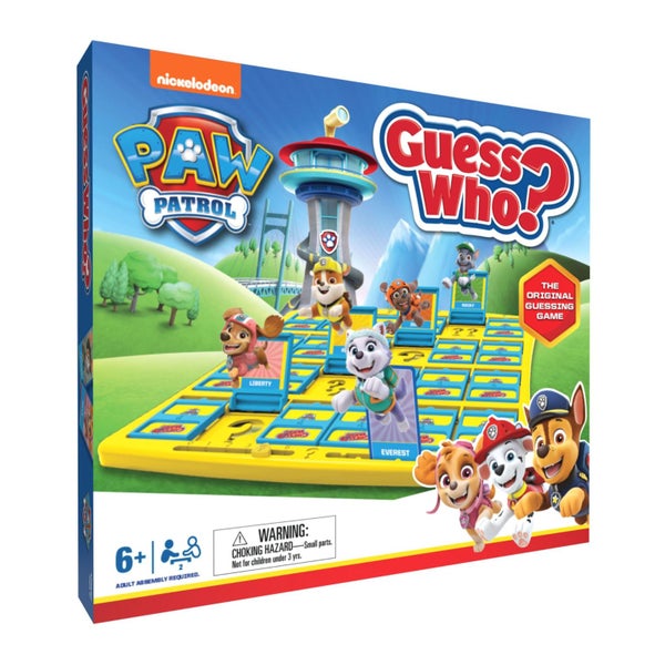 Guess Who? PAW Patrol Board Game, Featuring Chase, Rocky, Skye, and More, Offici Carousel 1