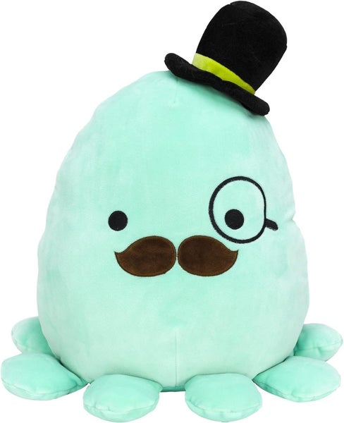 Squishmallows 12-Inch Fancy Octopus - Add Zobey to Your Squad, Ultrasoft Stuffed Carousel 1