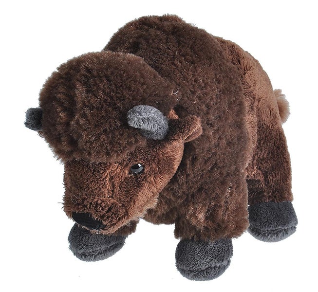 Wild Republic Bison Plush, Stuffed Animal, Plush Toy, Gifts for Kids, Cuddlekins Carousel 1