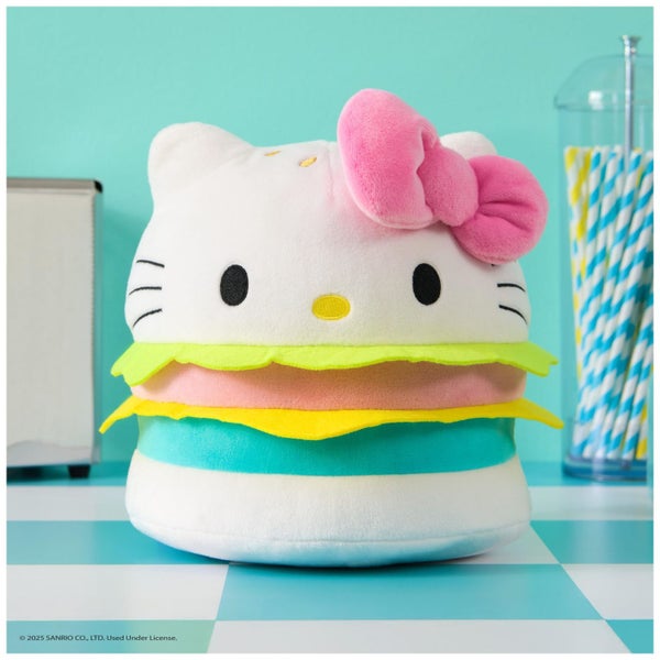 GUND Sanrio Official Hello Kitty Hamburger Plush, Collectible Plush Toy, Stuffed Carousel 2