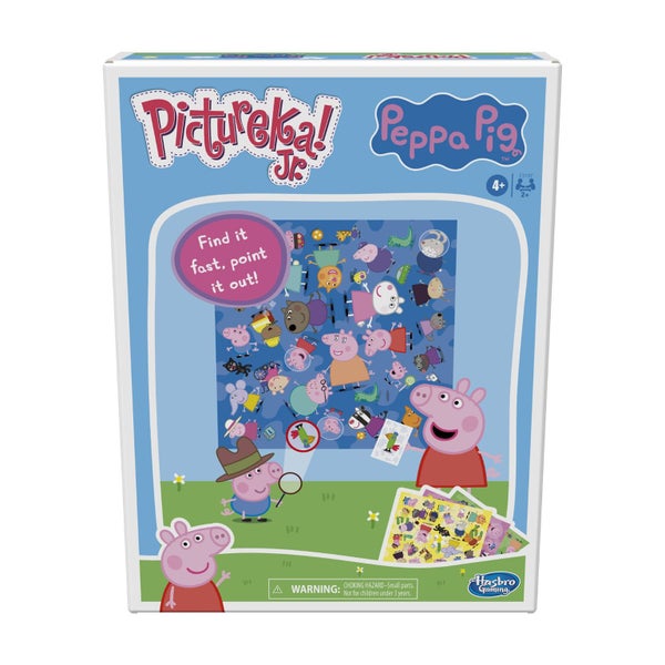 Hasbro Gaming Pictureka! Junior Peppa Pig Picture Game, Fun Board Game for Presc Carousel 1