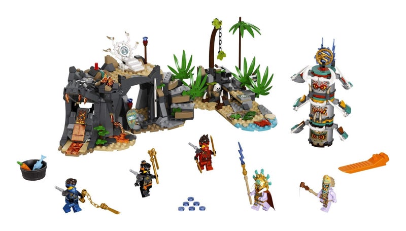 LEGO NINJAGO The Keepers' Village 71747 Building Kit; Ninja Playset Featuring NI Carousel 3