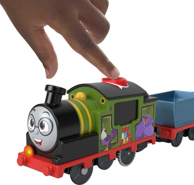 Thomas & Friends Motorized Toy Train Talking Whiff Engine with Sounds Phrases & Carousel 2