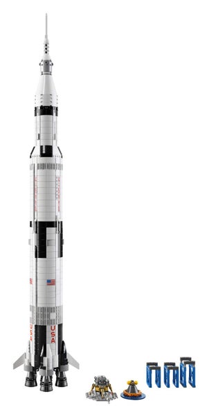 LEGO Ideas NASA Apollo Saturn V 92176 Outer Space Model Rocket for Kids and Adul Carousel 2