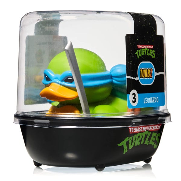 TUBBZ First Edition Leonardo Collectible Vinyl Rubber Duck Figure - Official Tee Carousel 2