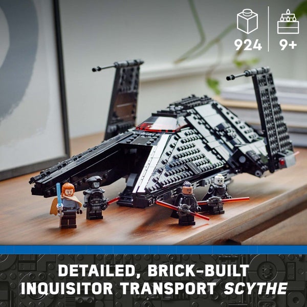 LEGO Star Wars Inquisitor Transport Scythe 75336 Buildable Toy Starship, OBI-Wan Carousel 2