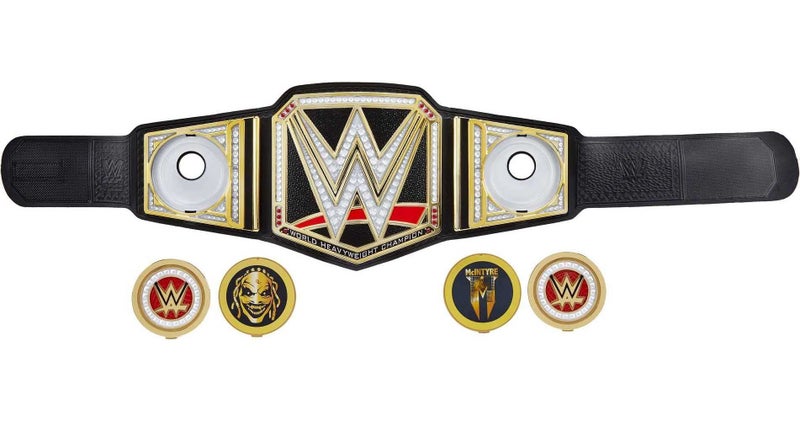 WWE Championship Showdown Deluxe Role Play Title, Authentic Styling with 4 Swapp Carousel 1