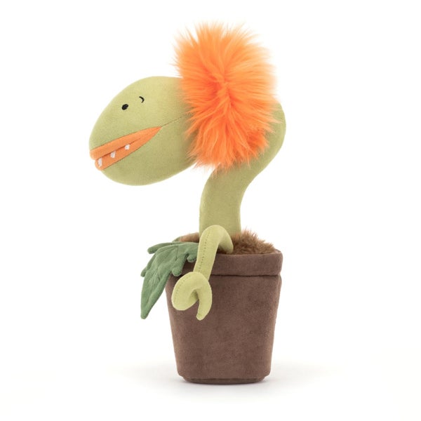 Jellycat Carniflore Tammie Stuffed Toy, 10.5 inches - Plant Plush - Fun D?or & Carousel 2