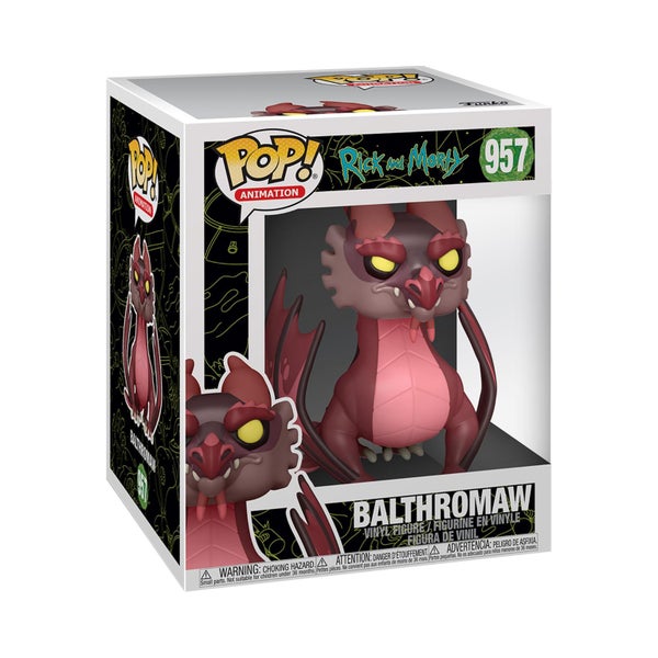 Funko POP Super: Rick & Morty - 6 Inch Balthromaw Collectible Vinyl Figure, Mult Carousel 1