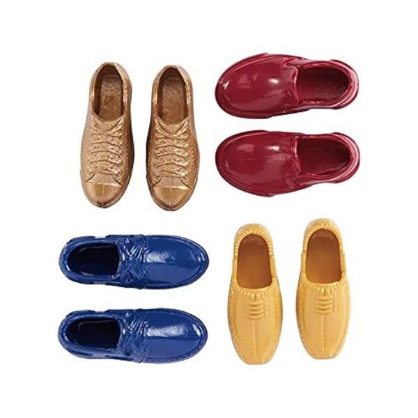 Mattel Barbie Ken GWF12 Shoe Assortment Set of 4 Carousel 1