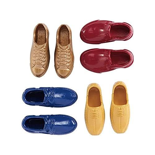 Mattel Barbie Ken GWF12 Shoe Assortment Set of 4 Carousel 2