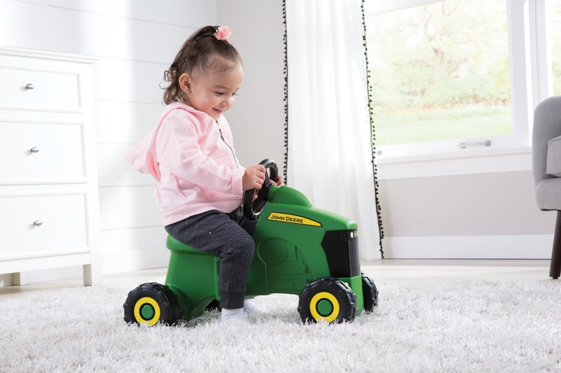 John Deere Ride On Toys Sit 'N Scoot Activity Tractor for Kids Ages 18 Months an Carousel 3