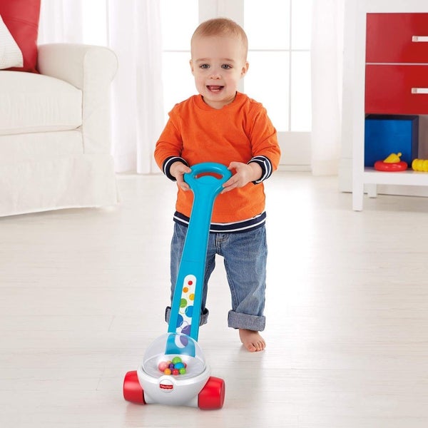 Fisher-Price Corn Popper Baby Toy, Toddler Push Toy with Ball-Popping Action for Carousel 2