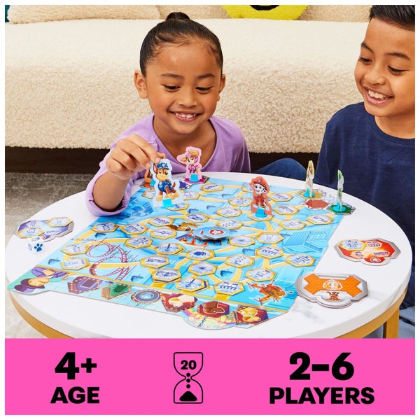 PAW Patrol: The Movie, 4-Game Adventure City Pack Memory Match, Pop-Up, Wooden D Carousel 2